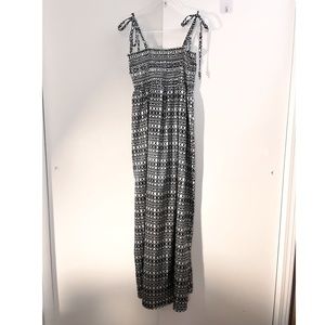 Cocoon Maternity Smocked Maxi Dress Size 10